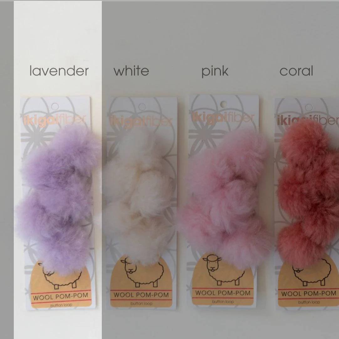 Wool Pom-Pom 5 Pack, 4cm - Image 5