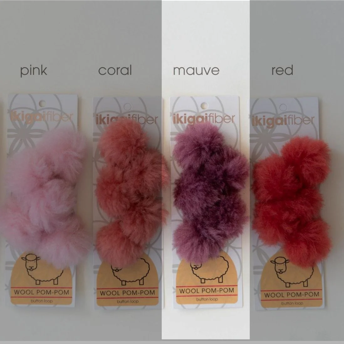 Wool Pom-Pom 5 Pack, 4cm - Image 6