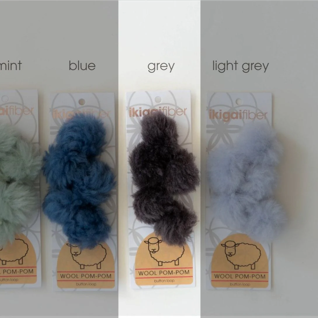 Wool Pom-Pom 5 Pack, 4cm - Image 8