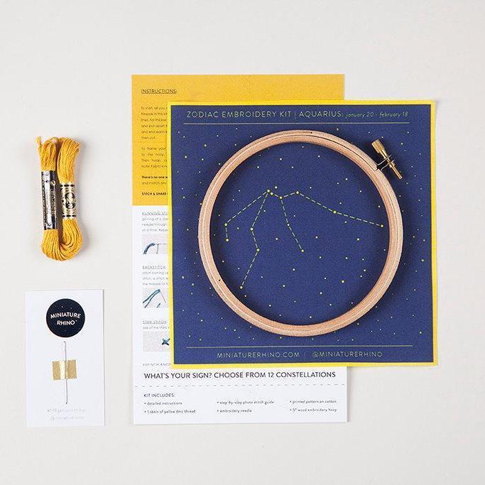 Zodiac Embroidery Kit - Image 3