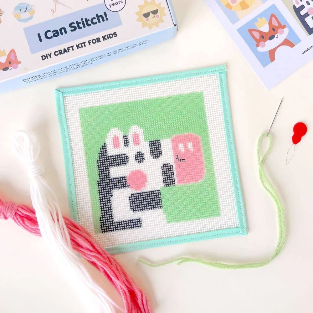 Zoe the Zebra - Needlepoint Kit for Kids - Image 2