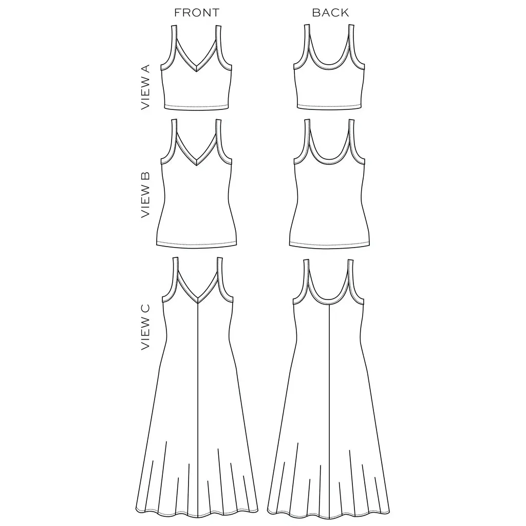 Zoey Tank & Dress Pattern - Image 11
